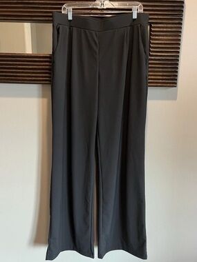 Halara Flex Black MicroWaffle Pull-on Pants XL Tall New